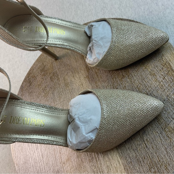 DREAM PAIRS OPPOINTED-LACEY ANKLE STRAP POINTED TOE WOMEN’S HIGH HEELS SIZE:8.5 - Picture 6 of 16